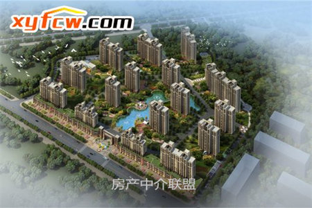 公园里的精装房客厅带超大露天阳台精装修带屋顶使用花园